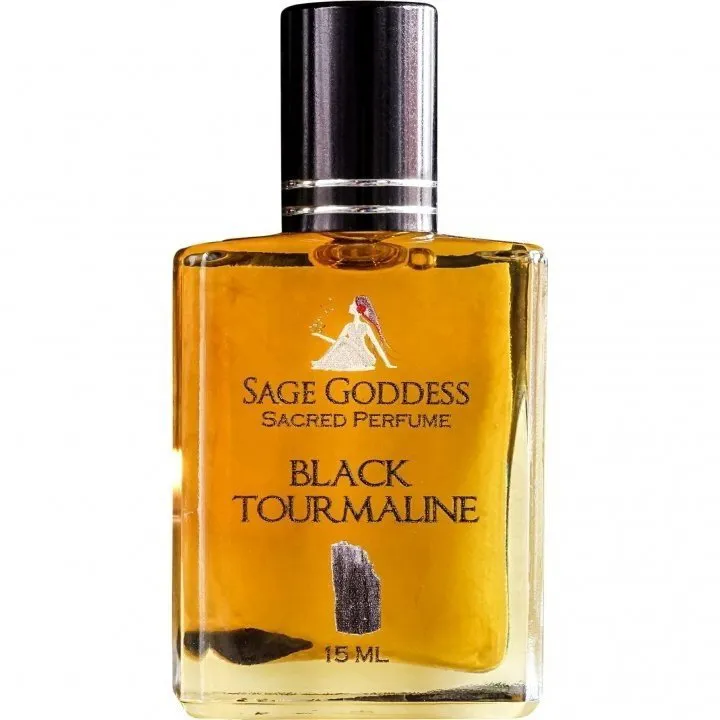 The Sage Goddess Black Tourmaline perfume bottle