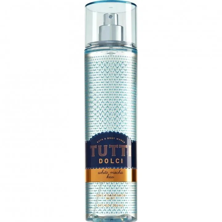 Bath & Body Works Tutti Dolci - White Mocha Kiss perfume bottle