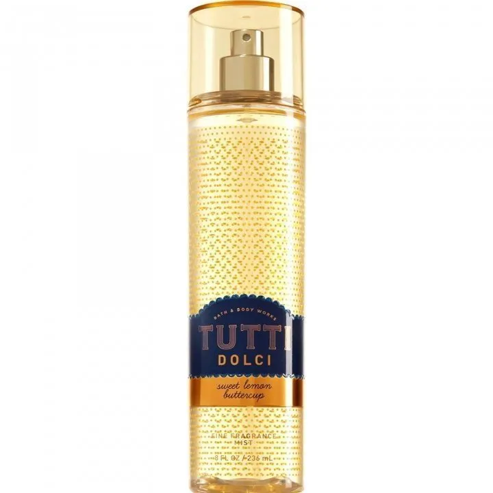 Bath & Body Works Tutti Dolci - Sweet Lemon Buttercup parfüm şişesi