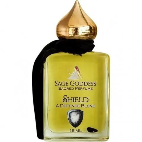 The Sage Goddess Shield perfume bottle