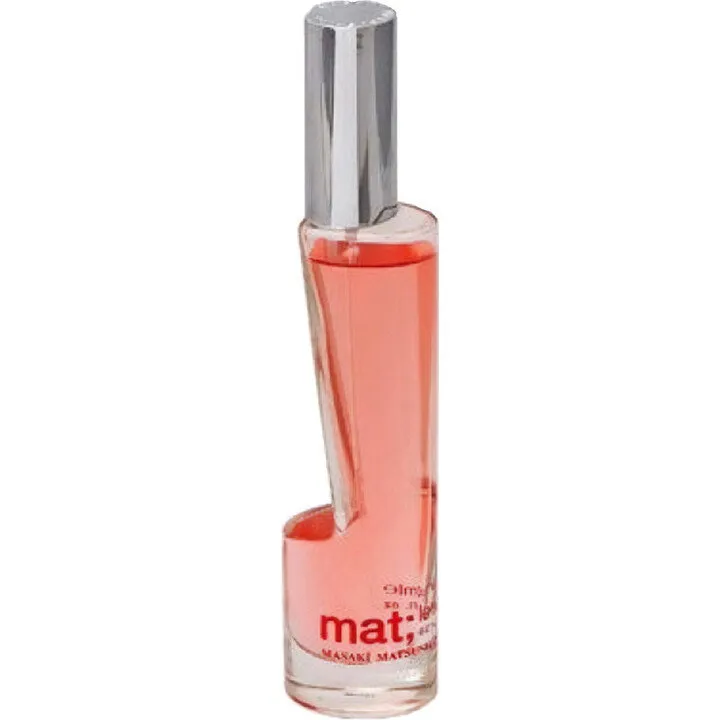 Masakï Matsushïma mat; le rouge perfume bottle