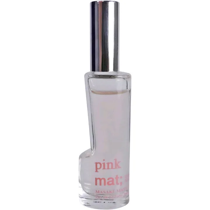Masakï Matsushïma mat; pink perfume bottle