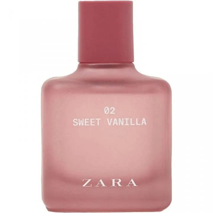 Zara 02 Sweet Vanilla parfüm şişesi