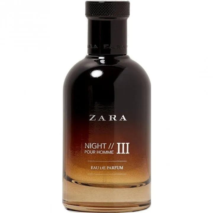 Zara Night pour Homme III parfüm şişesi