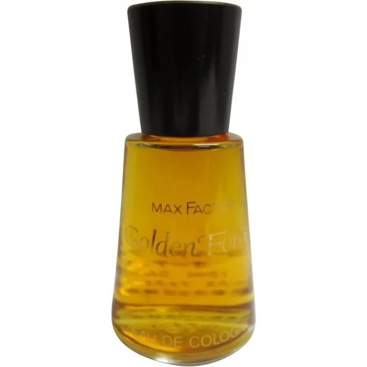 Max Factor Golden Forest perfume bottle