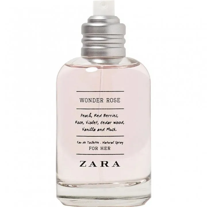 Zara Wonder Rose (2016) parfüm şişesi