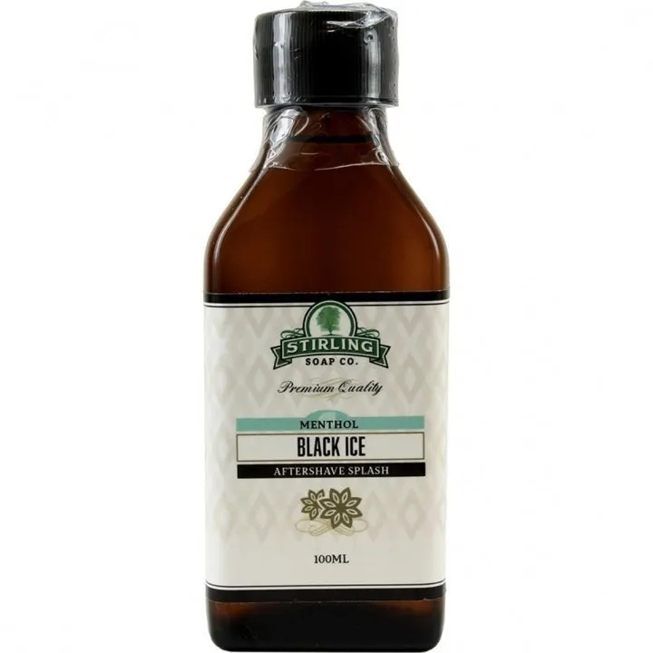 Stirling Soap Black Ice perfume bottle