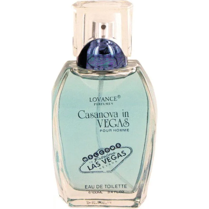 Lovance Casanova in Vegas parfüm şişesi