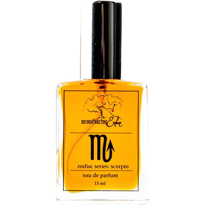 Deconstructing Eden Scorpio perfume bottle