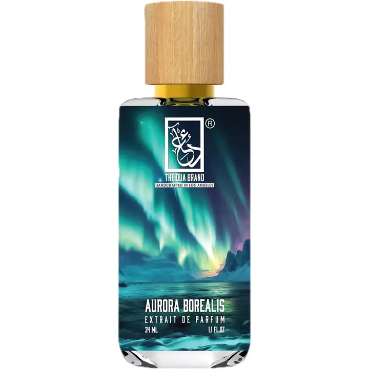 The Dua Brand Aurora Borealis perfume bottle