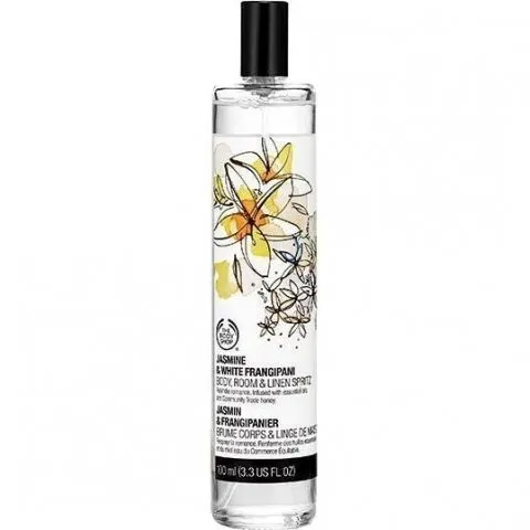 The Body Shop Jasmine & White Frangipani perfume bottle