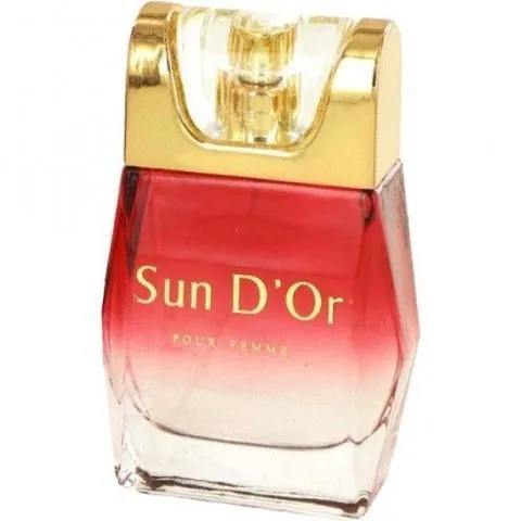 YZY Sun D'Or perfume bottle