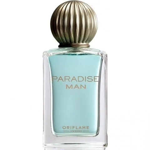 Oriflame Paradise Man perfume bottle