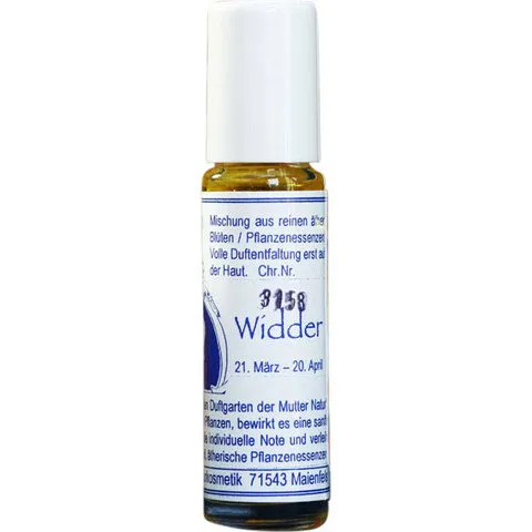 Maienfelser Naturkosmetik Manufaktur Sternzeichenparfüm Widder perfume bottle