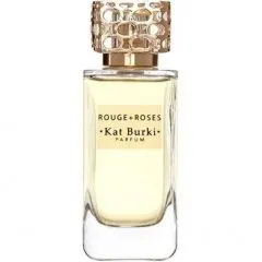 Kat Burki Rouge + Roses perfume bottle
