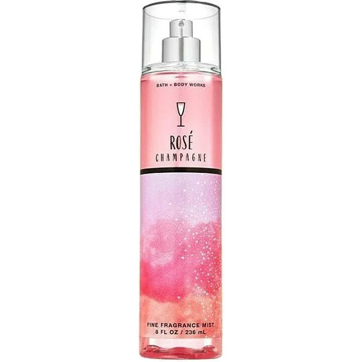 Bath & Body Works Rosé Champagne perfume bottle