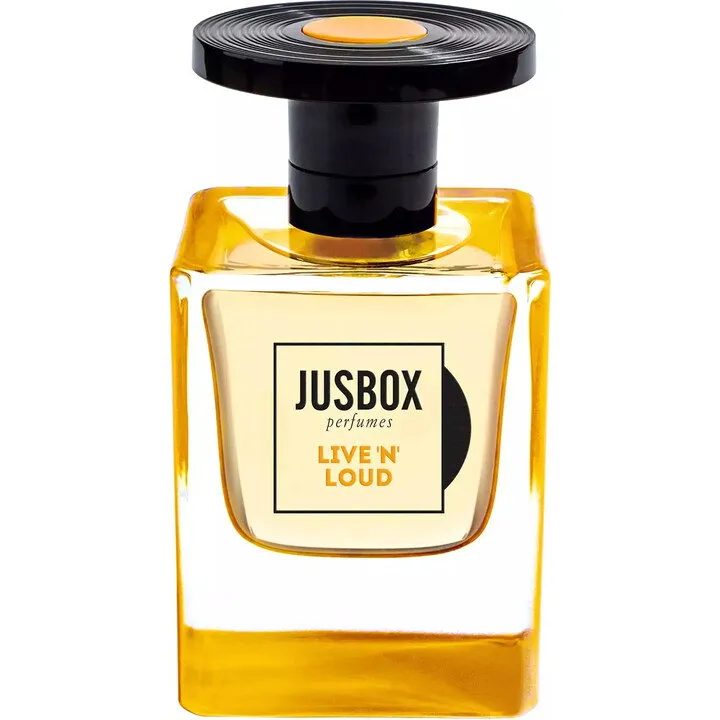 Jusbox Live 'N' Loud parfüm şişesi