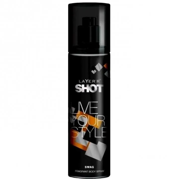 Layer'r Shot - Live Your Style: Swag perfume bottle
