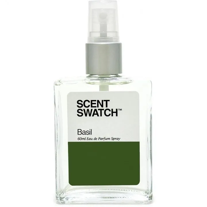 Scent Swatch Basil perfume bottle