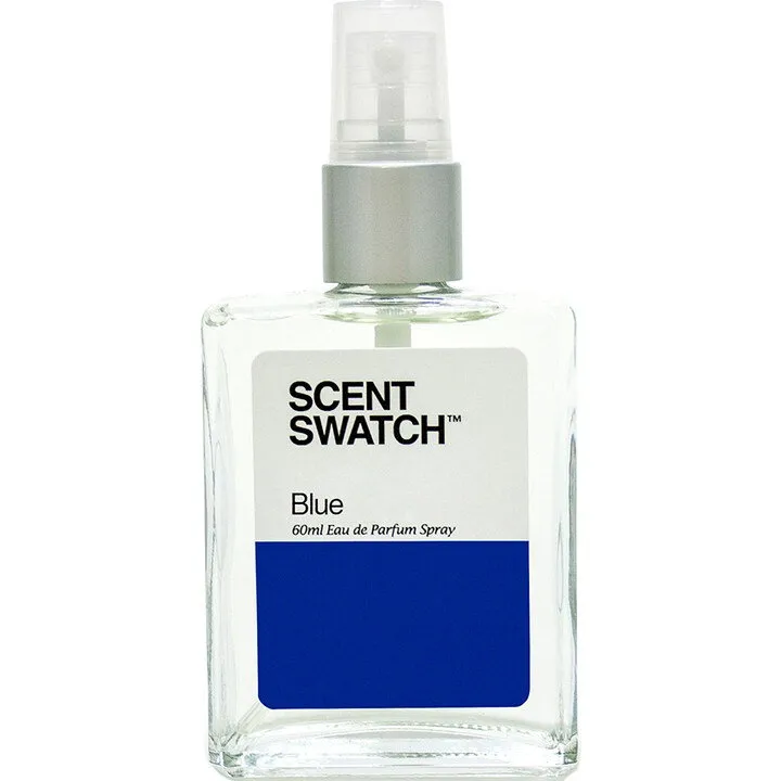 Scent Swatch Blue perfume bottle