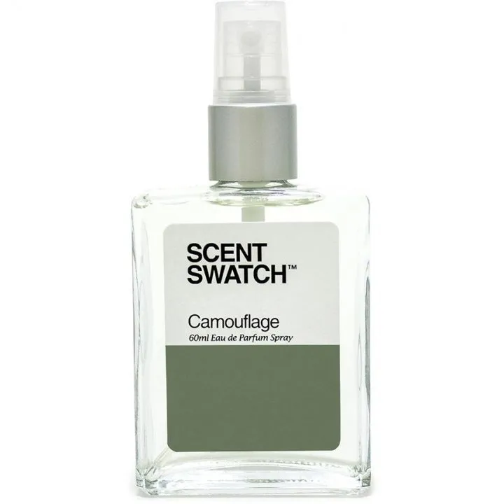 Scent Swatch Camouflage parfüm şişesi