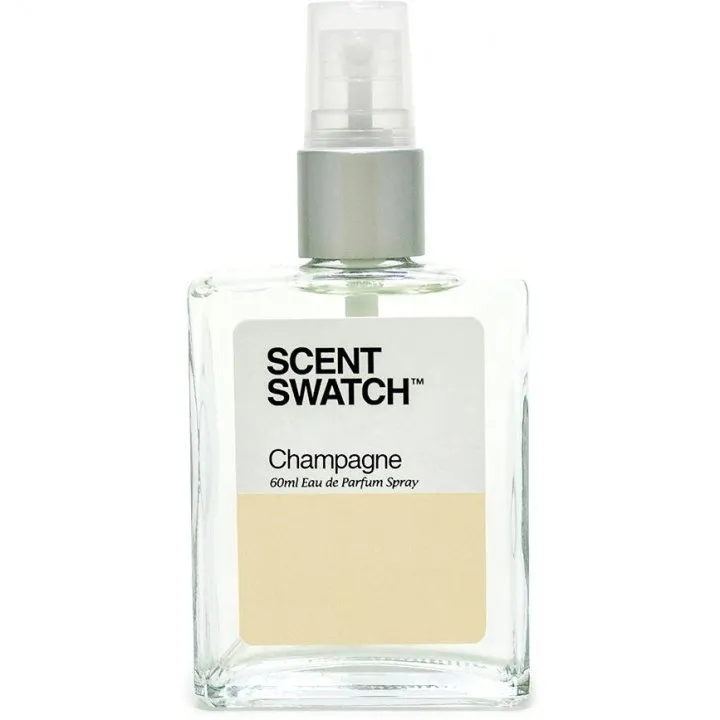 Scent Swatch Champagne parfüm şişesi