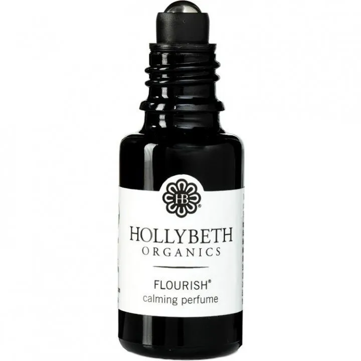 HollyBeth Organics Flourish parfüm şişesi