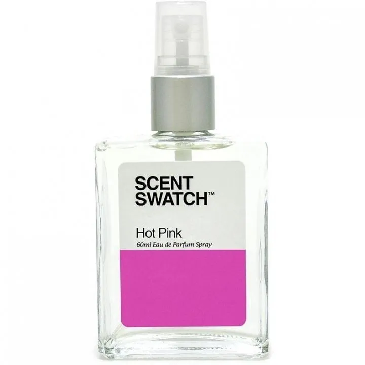 Scent Swatch Hot Pink perfume bottle