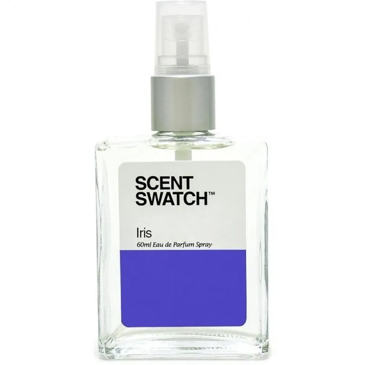 Scent Swatch Iris perfume bottle