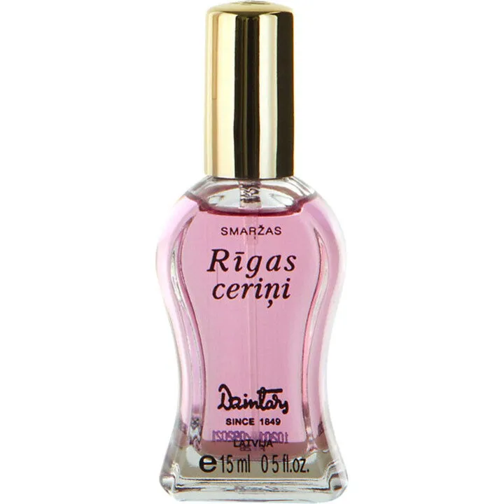 Dzintars Rīgas Ceriņi / Рижская сирень perfume bottle
