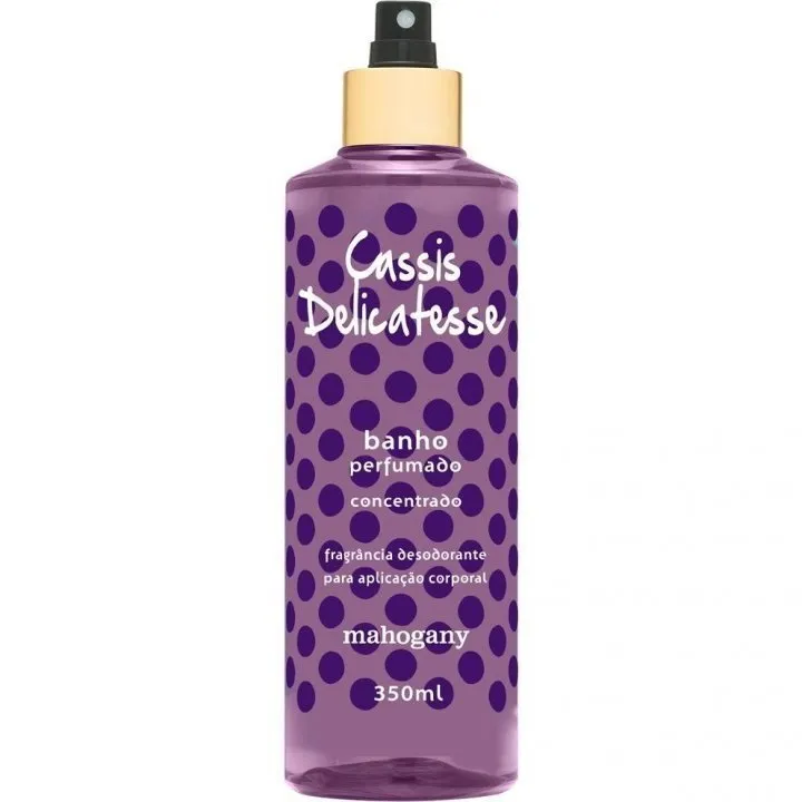 Mahogany Cassis Delicatesse perfume bottle
