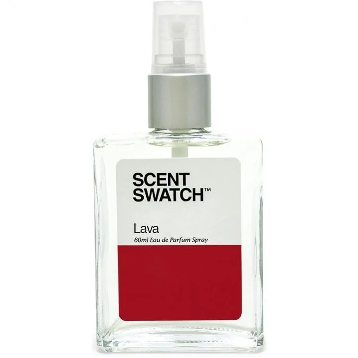 Scent Swatch Lava perfume bottle