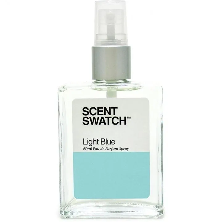 Scent Swatch Light Blue perfume bottle