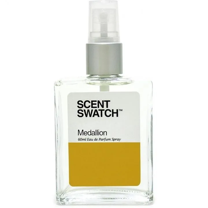 Scent Swatch Medallion perfume bottle