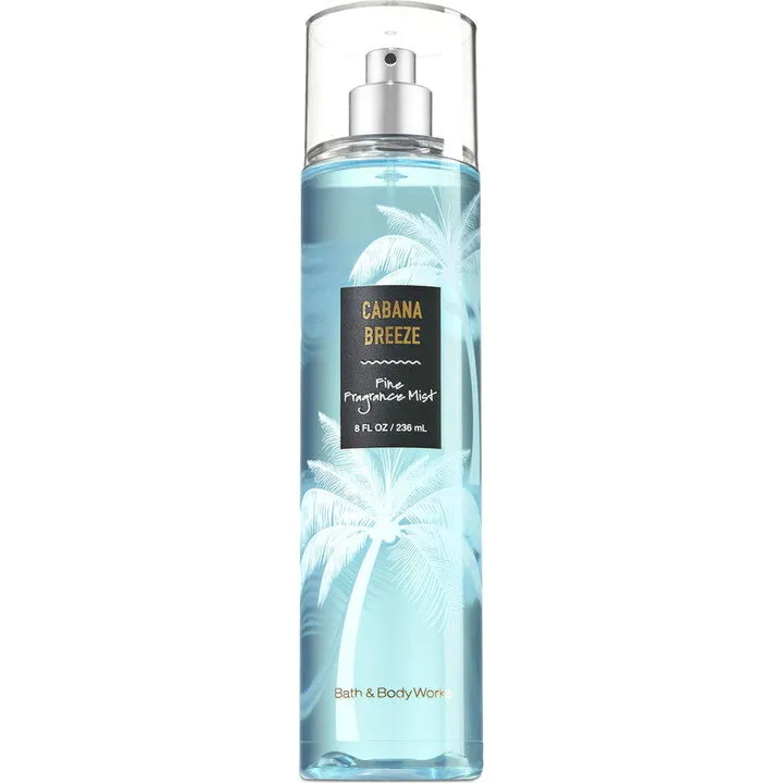 Bath & Body Works Cabana Breeze perfume bottle