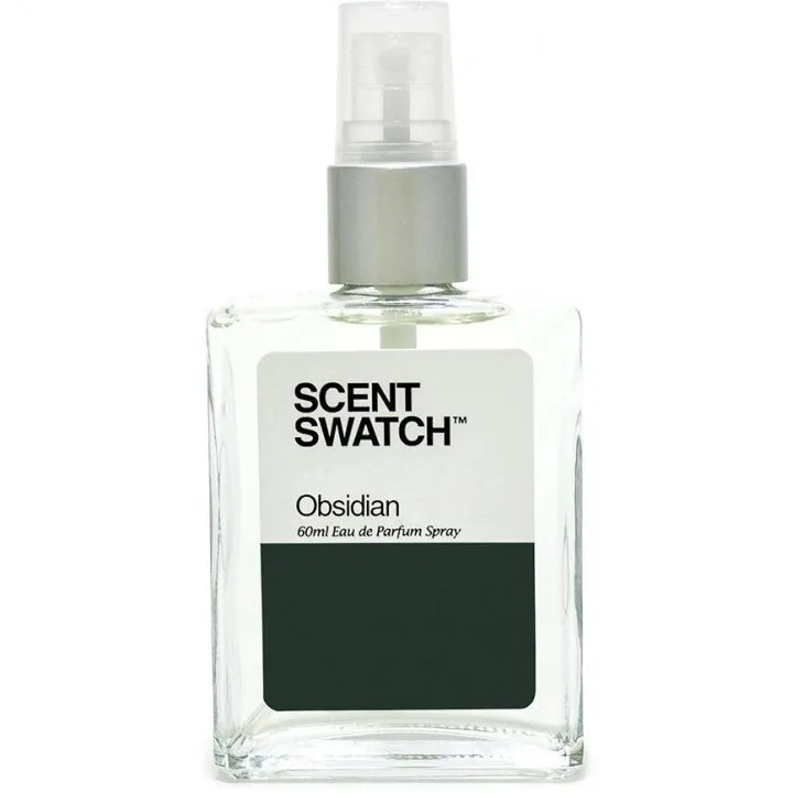 Scent Swatch Obsidian perfume bottle