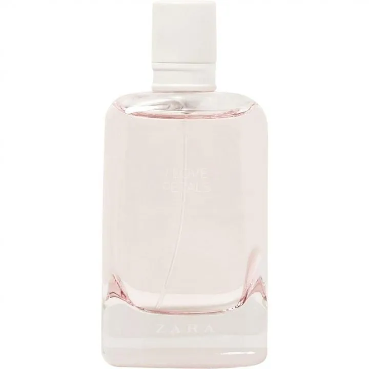 Zara I Love Petals perfume bottle