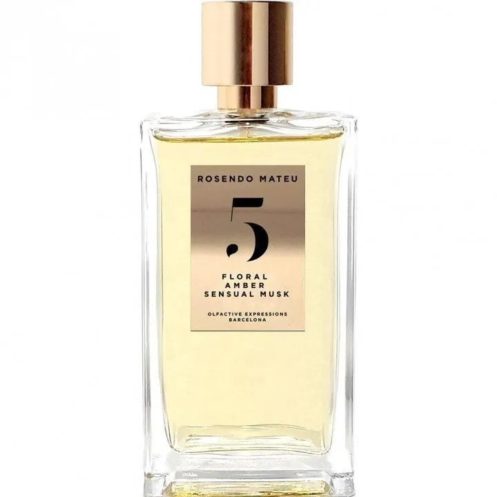 Rosendo Mateu - Olfactive Expressions 5 - Floral, Amber, Sensual Musk (Eau de Parfum) parfüm şişesi