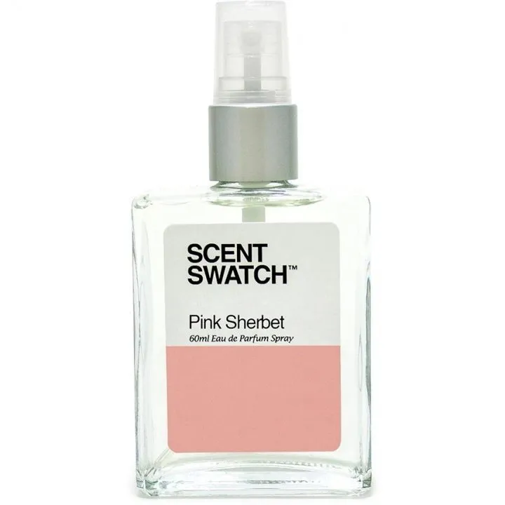 Scent Swatch Pink Sherbet perfume bottle