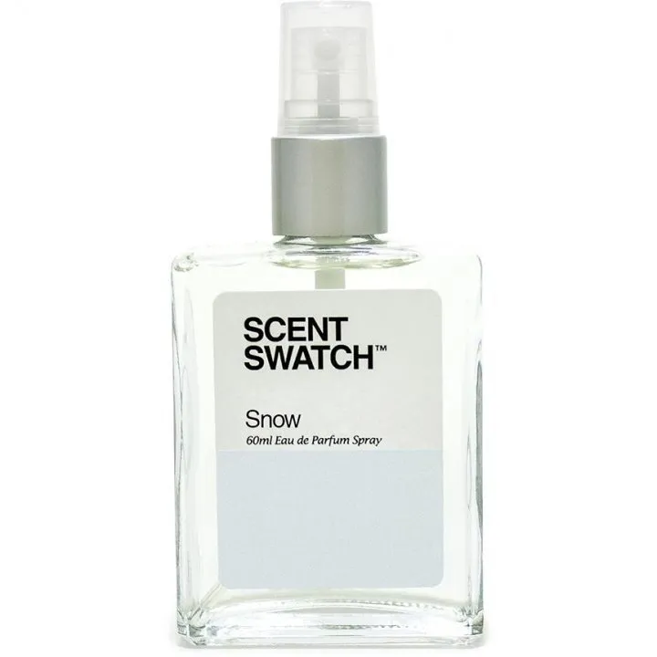 Scent Swatch Snow parfüm şişesi
