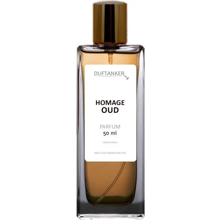 Duftanker MGO Duftmanufaktur Homage Oud parfüm şişesi