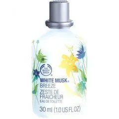 The Body Shop White Musk Breeze perfume bottle