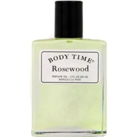 Body Time Rosewood perfume bottle
