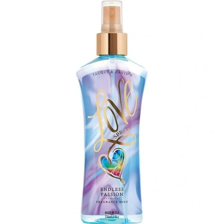 Jacqui & David Love Spray - Endless Passion perfume bottle