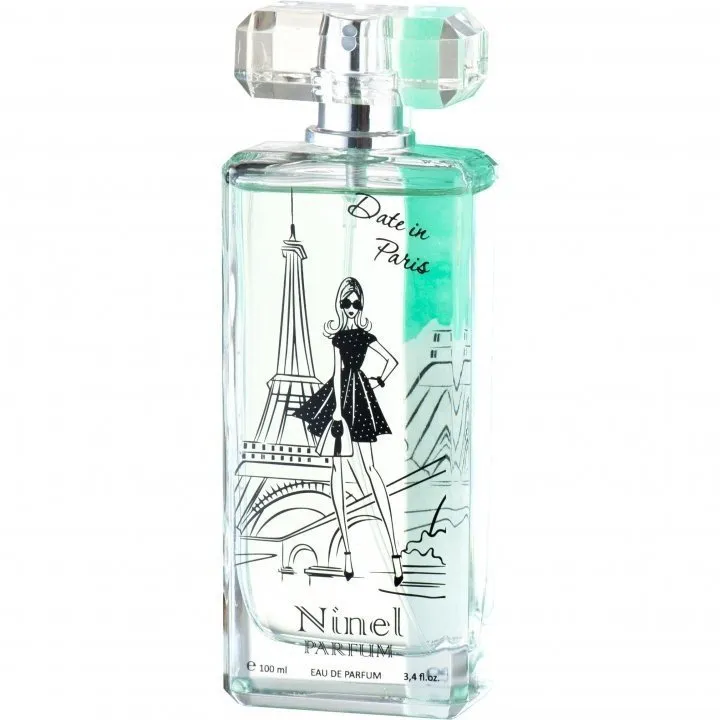 Ninel Date in Paris perfume bottle