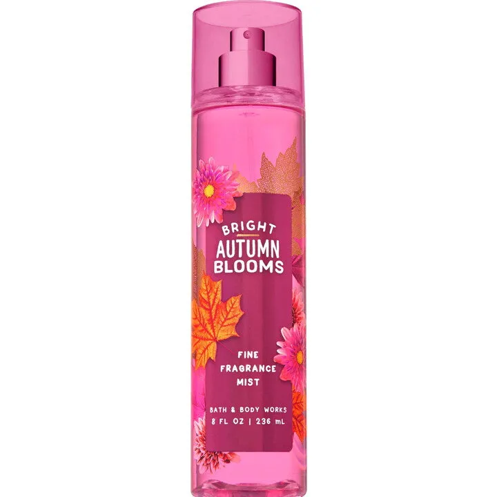 Bath & Body Works Bright Autumn Blooms perfume bottle