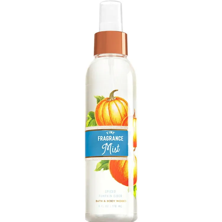 Bath & Body Works Spiced Pumpkin Cider parfüm şişesi