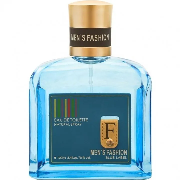 Parfums Genty Men's Fashion Blue Label perfume bottle