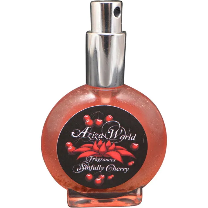 Aziza World Sinfully Cherry parfüm şişesi