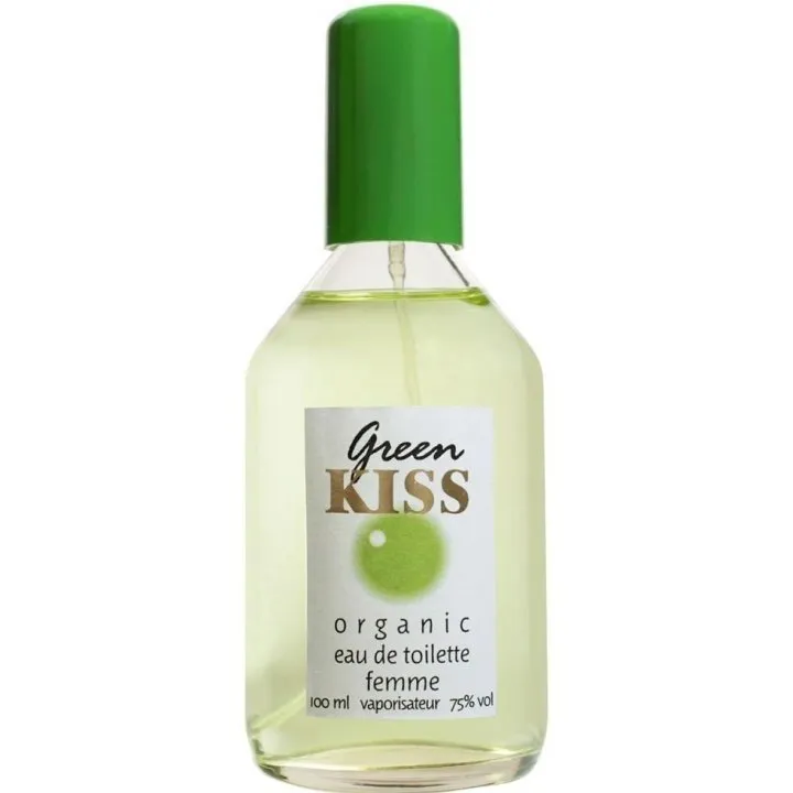 Parfums Genty Green Kiss perfume bottle